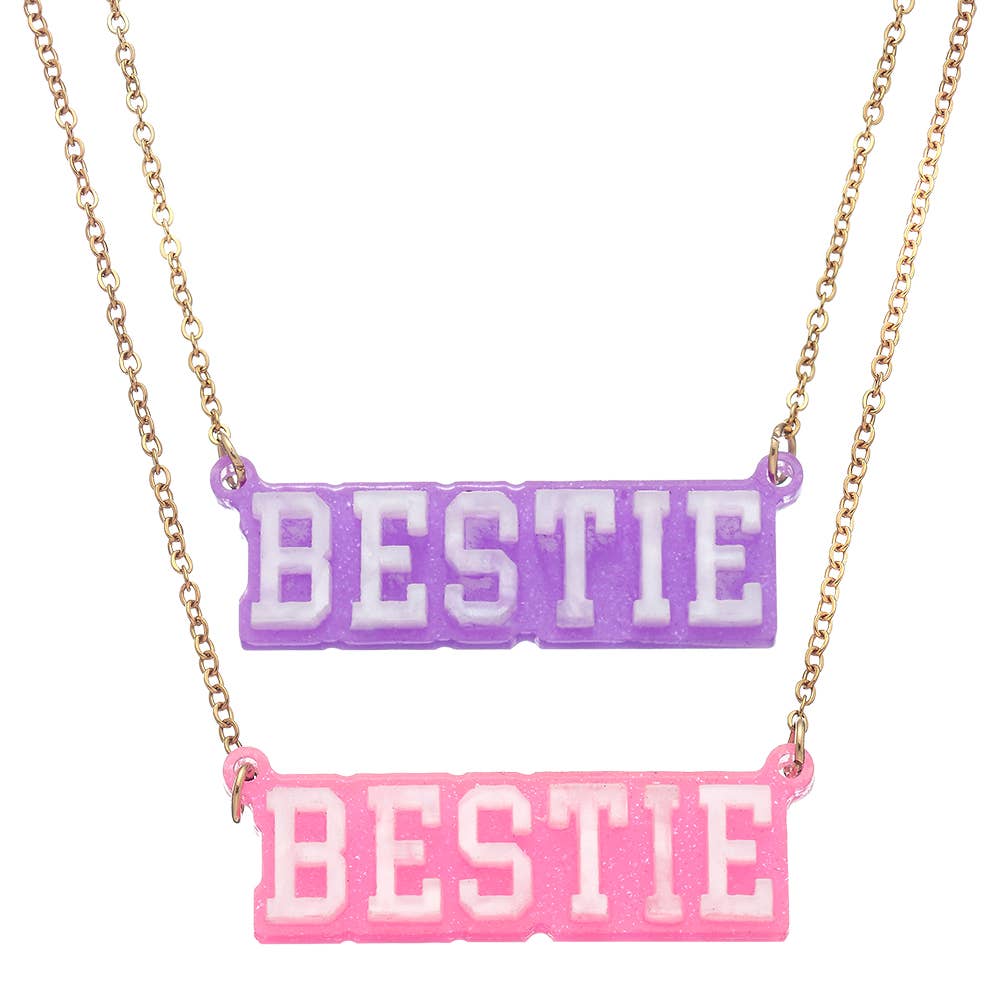 J.V Charm Club - Charm Besties Necklaces - 2 per card