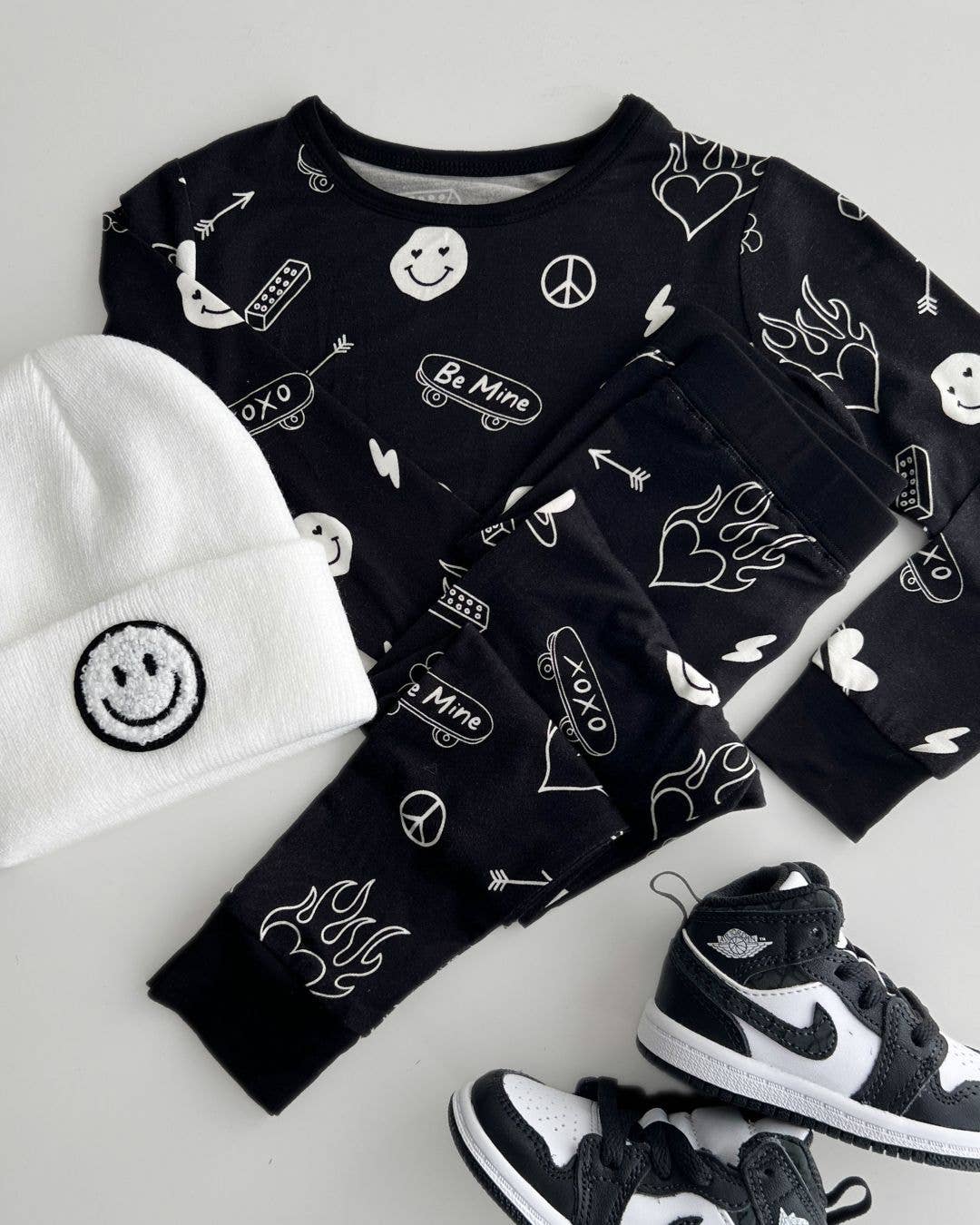 Bamboo Kids Clothing Two Piece Set | Be Mine