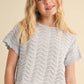 GIRLS CROCHET TOP