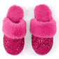 FIESTA SLIPPERS, MAGENTA