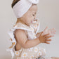 Daisy Flutter Jumpsuit | Latte