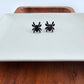 Spider Studs - Black // Halloween Earrings