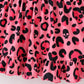 Halloween Pink Skull Print Girl Twirl Dress