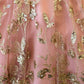 Detachable Train With Stones and Gems Mini Quince Dress