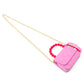 Pearl Handle Message Charm Bag