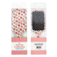 Karma Collection Fun Pattern Paddle Hair Brush Smiley Floral