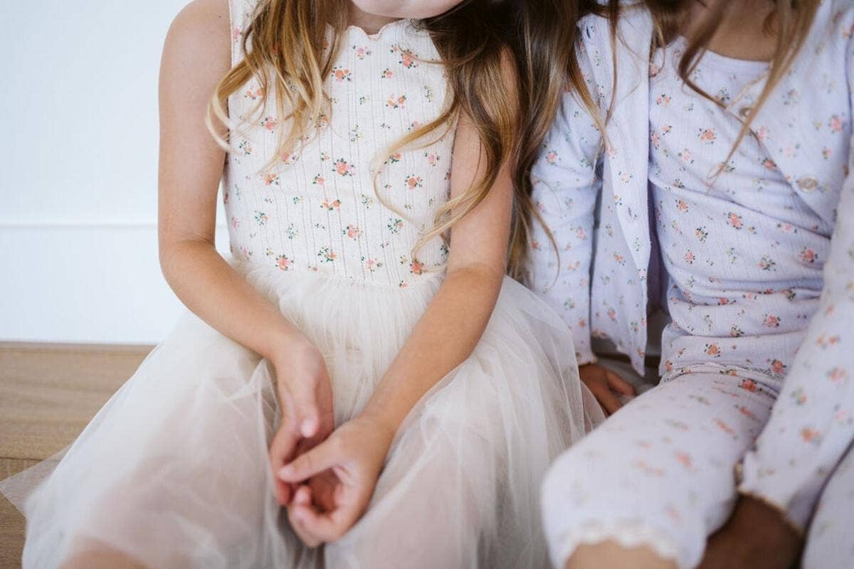 Vintage Flower2 Tutu