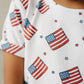 Fourth of July Cargo Shorts Set | Patriotic Vibes