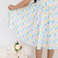 Valerie Twirl Dress in Marshmallow Bunny