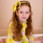 Orchid Butterfly Bow Headband - Ivory