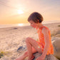 Pink and Yellow Two Piece Ruffle Swimsuit Baby Toddler Girls