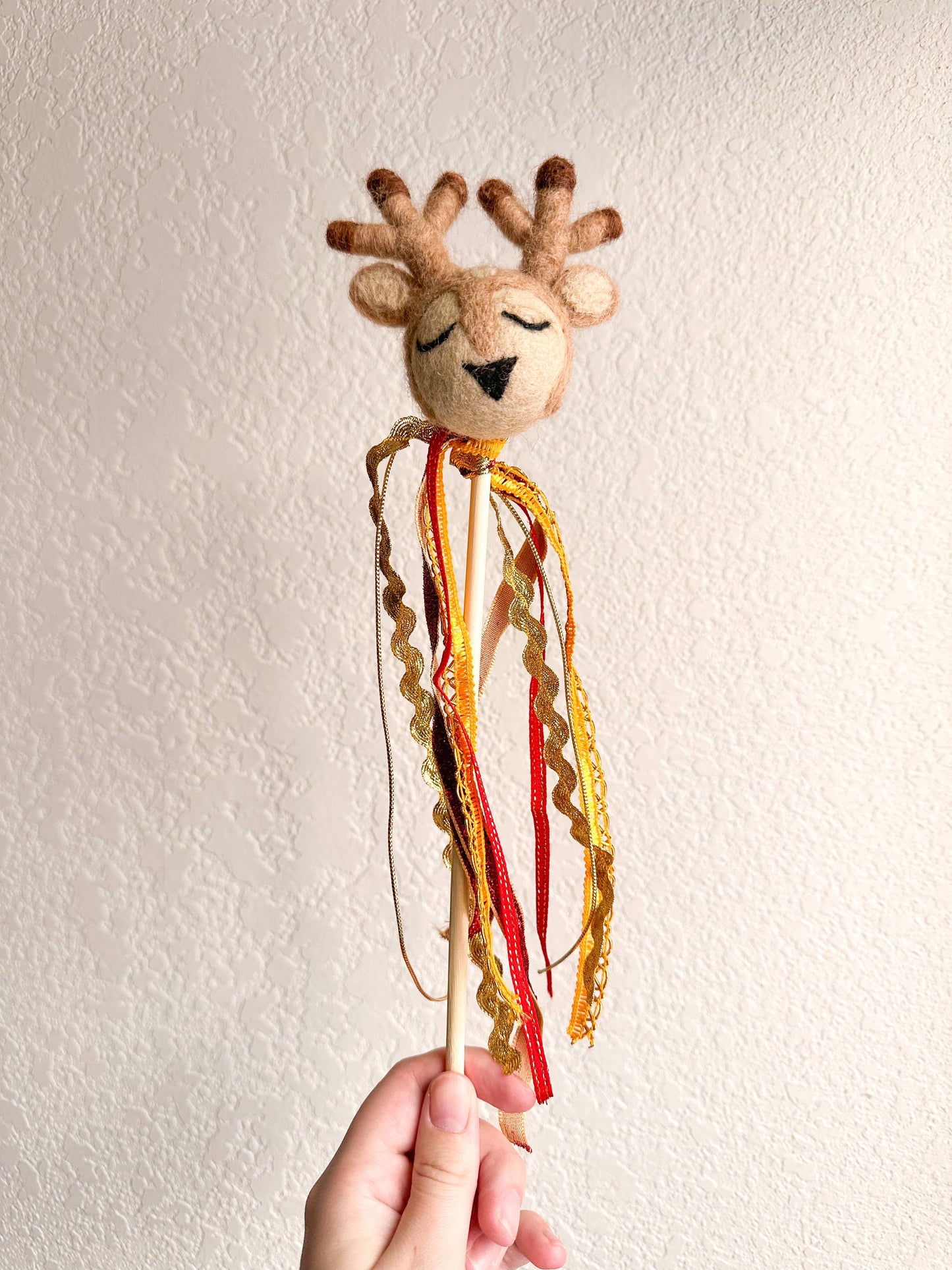 Deer Felt Shape Hair Clip