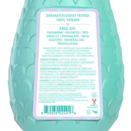 Mermaid Kids Shampoo, Paraben and Sulfate Free