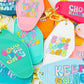 Colorful Motel Keychain | Choose Your Design