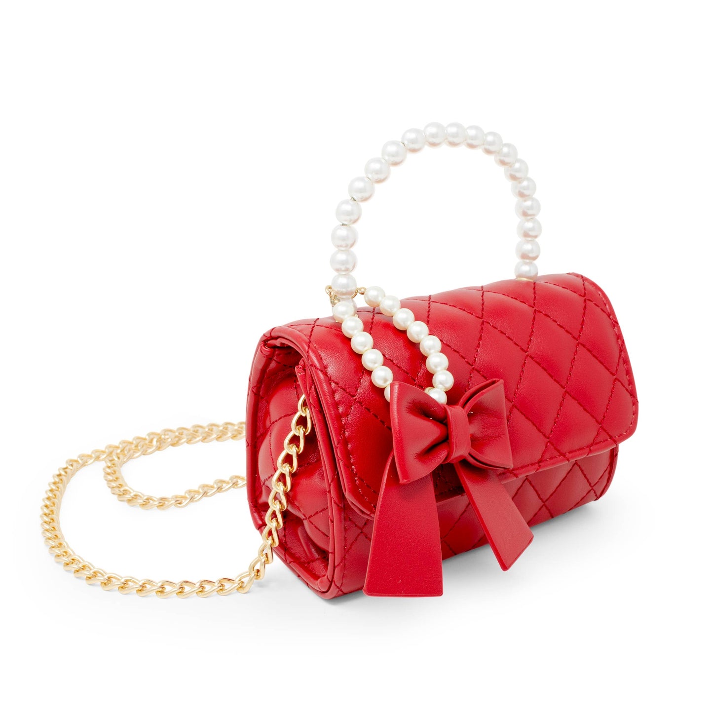 Quilted Pearl Bow