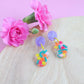 Flower Shop Resin Drop Earrings