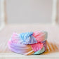 Pleated Ombre Knot Headband - Mermaid
