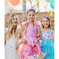 Ombre Pink Sparkle Tulle Dress