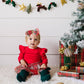 Christmas Plaid Tulle Bow Baby Headband - Holiday Headband