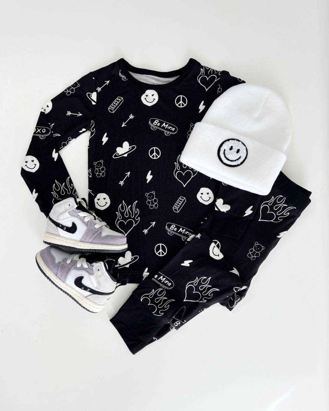 Bamboo Kids Clothing Two Piece Set | Be Mine