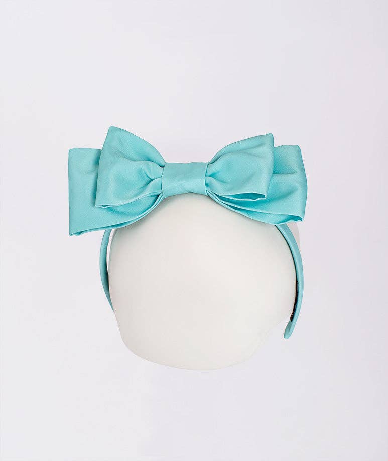 Mint Bow Headband