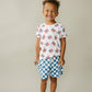 Fourth of July Cargo Shorts Set | Patriotic Vibes