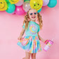 Tie Dye Clip Set - Spring Hair Clips - Kids Hair Clip Set