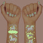 Unicorn Glow In The Dark Kids Temporary Tattoos, Bday Favor