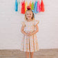 Olivia Dress in Primary Rainbow