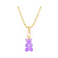 Gummy Bear Necklace by ZOMI GEMS
