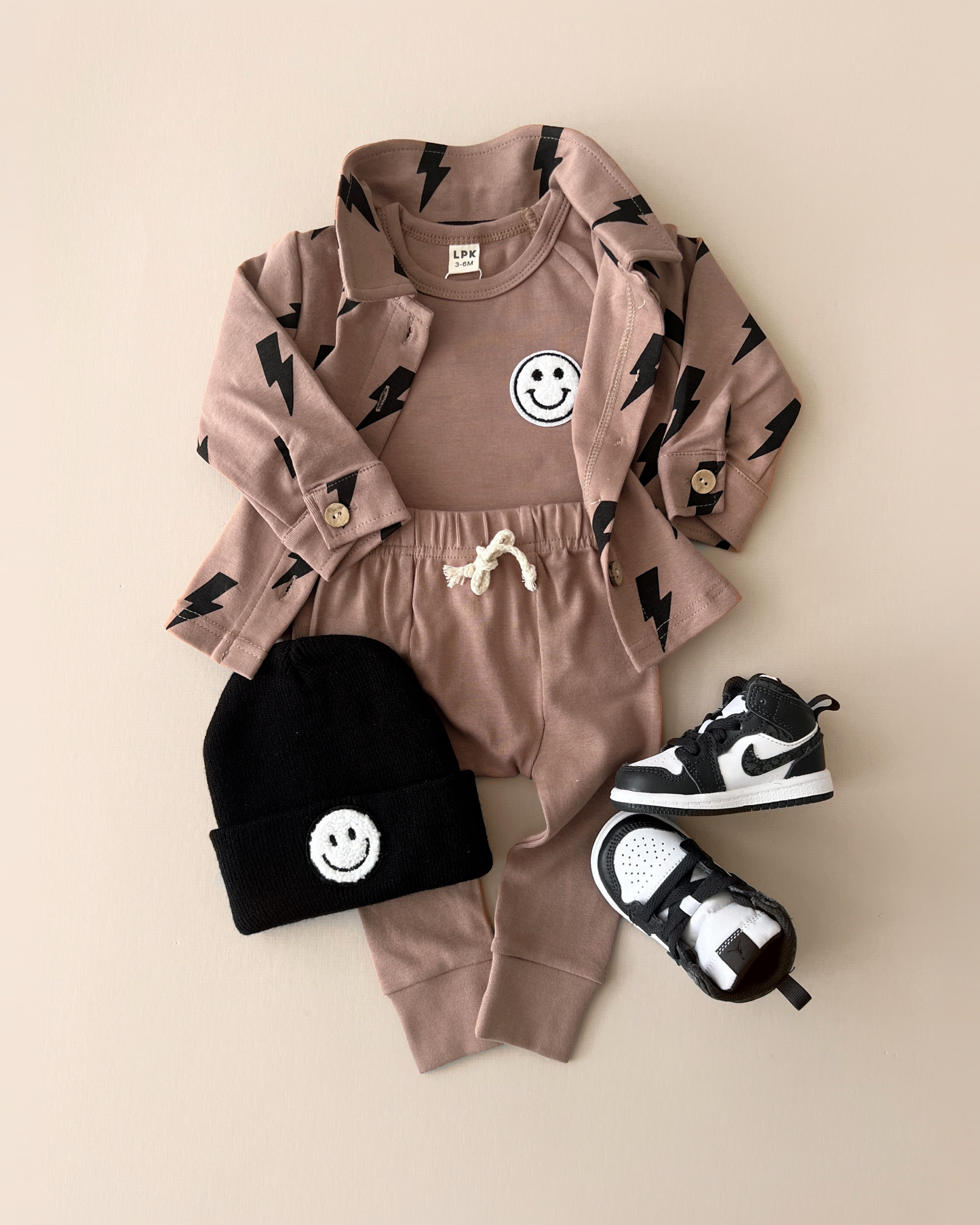 Baby & Kids Fall Clothing Cotton Shacket | Mocha Bolts