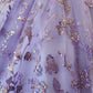 Detachable Train With Stones and Gems Mini Quince Dress