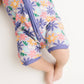 Lavender Blooms Bamboo Short Romper