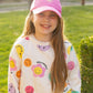 Sun Love Bow Baseball Hat (Tween Girls)