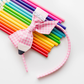 Tia Headband - Pencil Pink