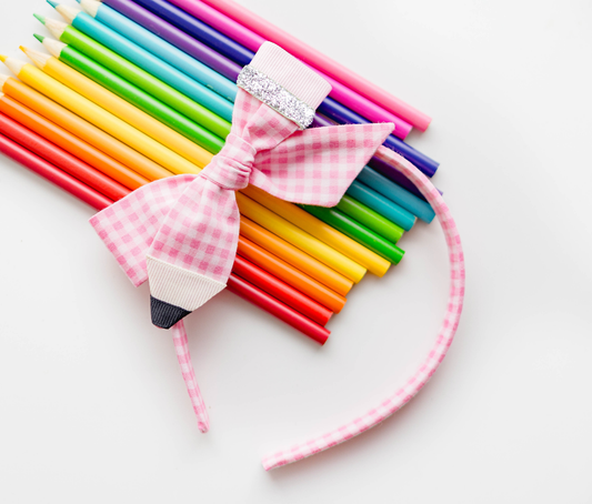 Tia Headband - Pencil Pink
