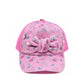 Pink Floral Printed Trucker Hat
