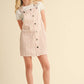 FLORAL OVERALL DRESS