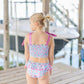 Waverly Shirred Swimsuit - Palm Cove