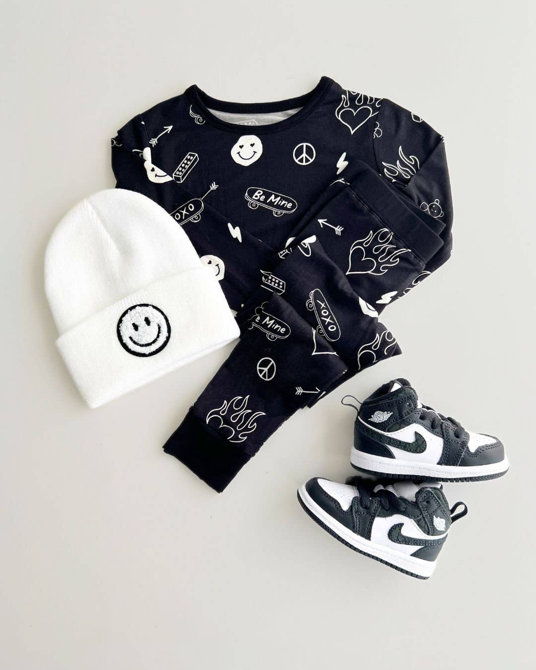 Bamboo Kids Clothing Two Piece Set | Be Mine