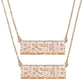 J.V Charm Club - Charm Besties Necklaces - 2 per card