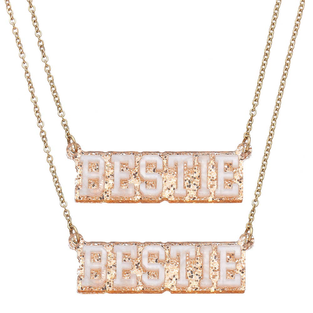 J.V Charm Club - Charm Besties Necklaces - 2 per card