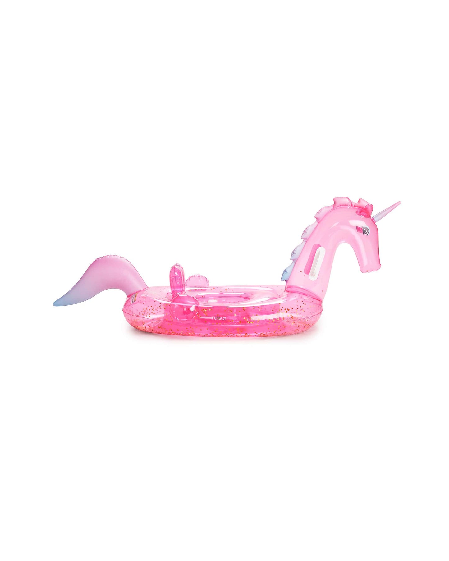 FUNBABY® Clear Pink Glitter Unicorn