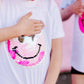 Catch Ya on the Flip Side - Girls Patched Sequins T-Shirt