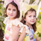 Tulle Pearl Headband - Turquoise