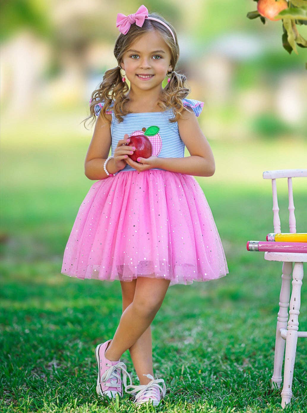 Apple tutu dress