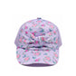 Pink Floral Printed Trucker Hat