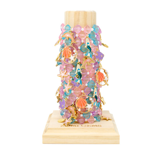 Mermaid, Star fish Bracelet Tower