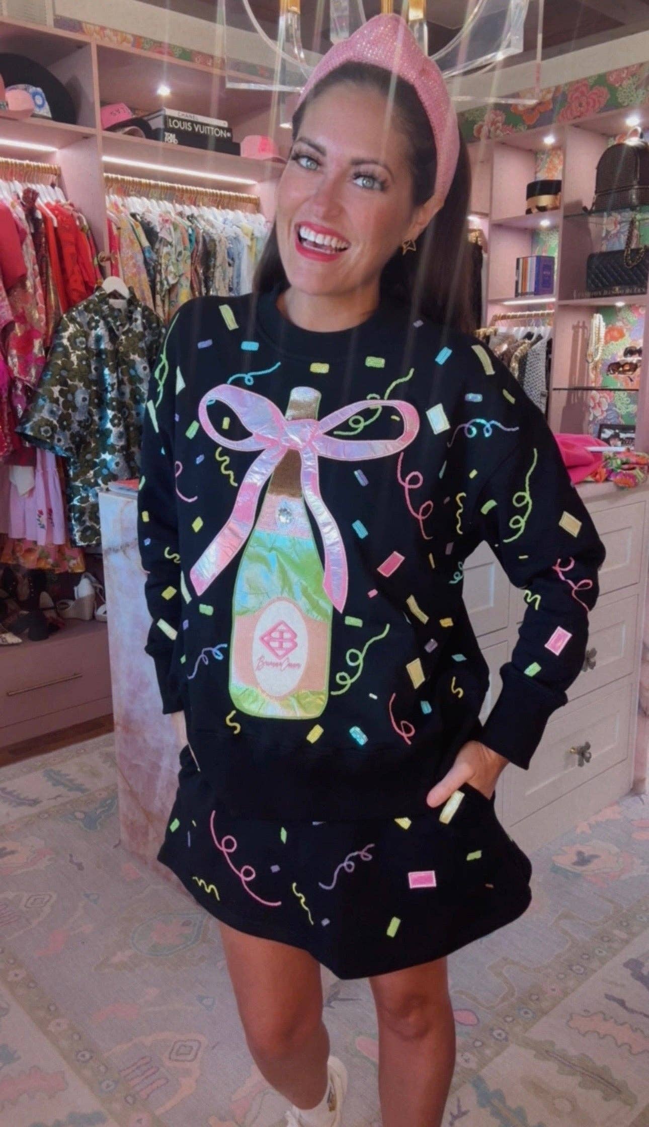 BC Champagne Celebration Sweatshirt PRE-ORDER (Est. Ship 11/1)