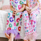Donut Print Bamboo Feather PJs